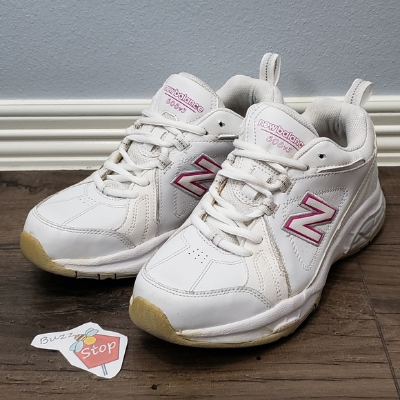 new balance 608 white pink
